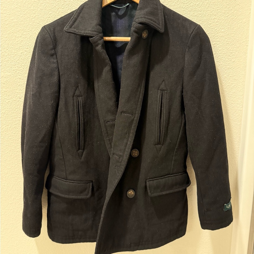 Ralph Lauren Black Wool Jacket